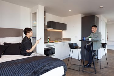 1 bed studio, New City Road, Lanarkshire, Glasgow, G49BB - Image 1